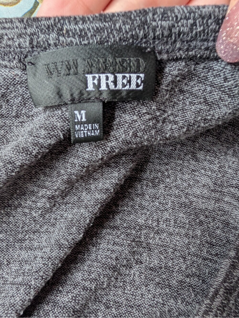 Wilfred Free Aritzia Marble Gray Dress – Women's Size Medium | Minimalist Dress - Picture 5 of 6